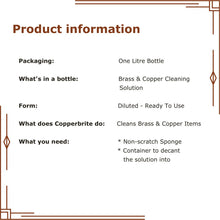 Load image into Gallery viewer, Copperbrite - Brass &amp; Copper Cleaner