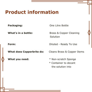 Copperbrite - Brass & Copper Cleaner
